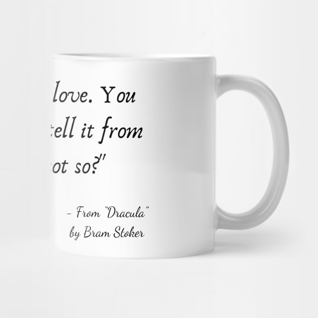 A Quote about Love from "Dracular" by Bram Stoker by Poemit